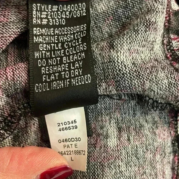 AB Studio 3/4 Sleeve Size Large Top - Picture 9 of 10